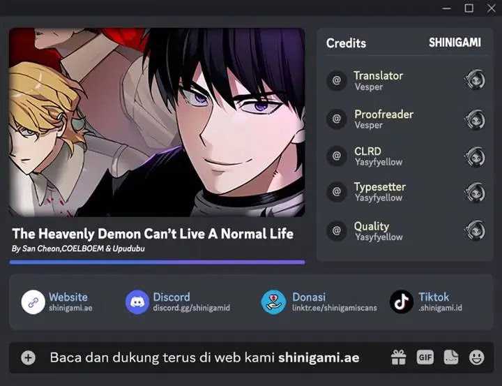 The Heavenly Demon Can’t Live a Normal Life Chapter 155