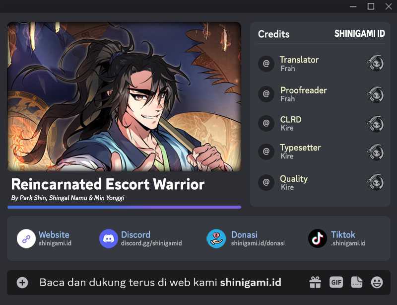 Reincarnated Escort Warrior Chapter 37