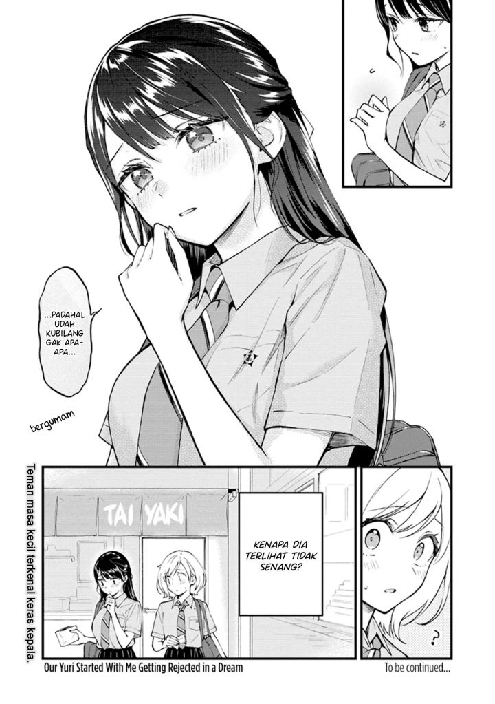 Our Yuri Started with Me Getting Rejected in a Dream Chapter 03