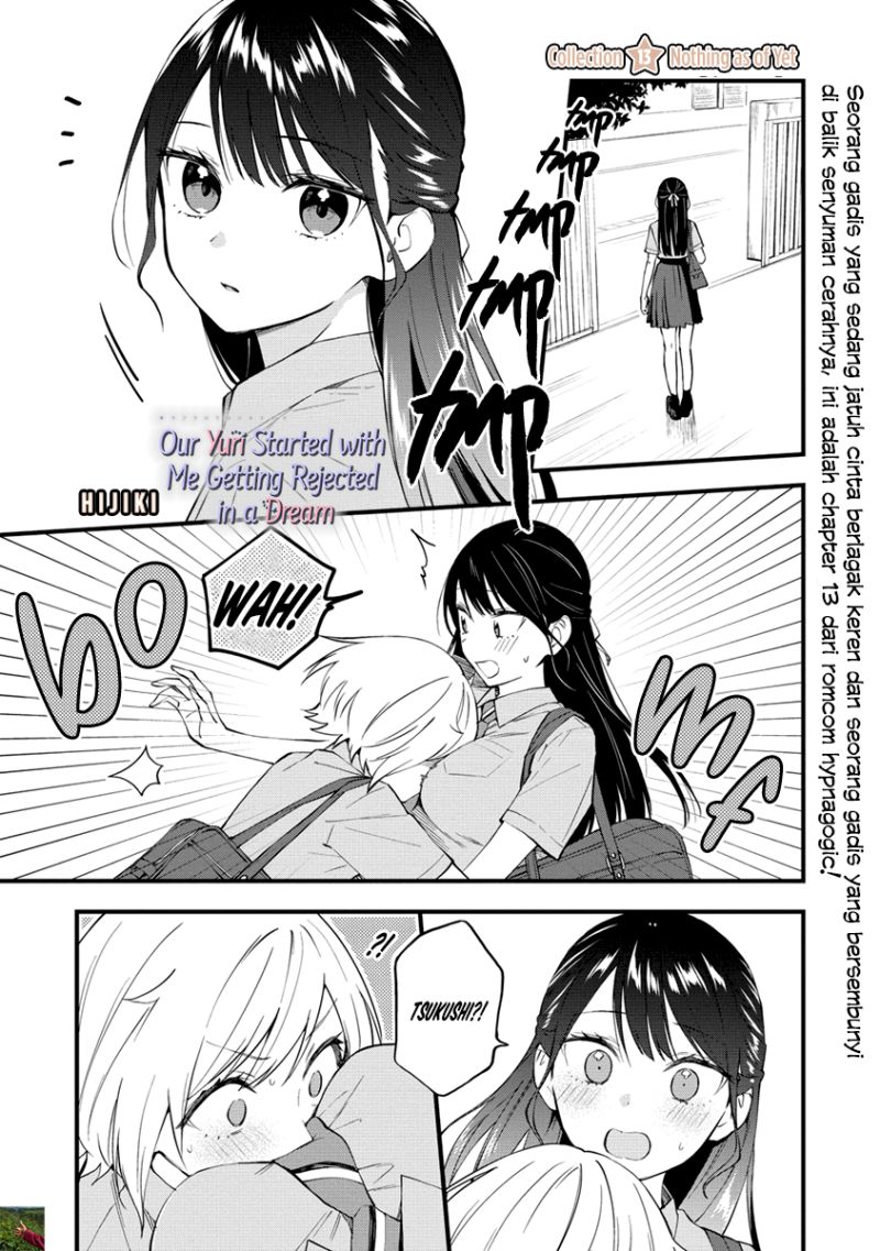 Our Yuri Started with Me Getting Rejected in a Dream Chapter 13