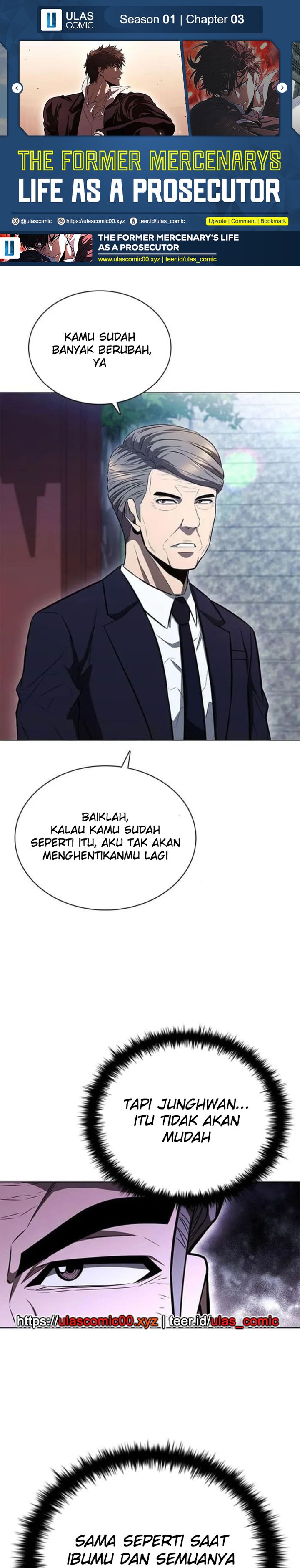 The Former Mercenary’s Life as a Prosecutor Chapter 03