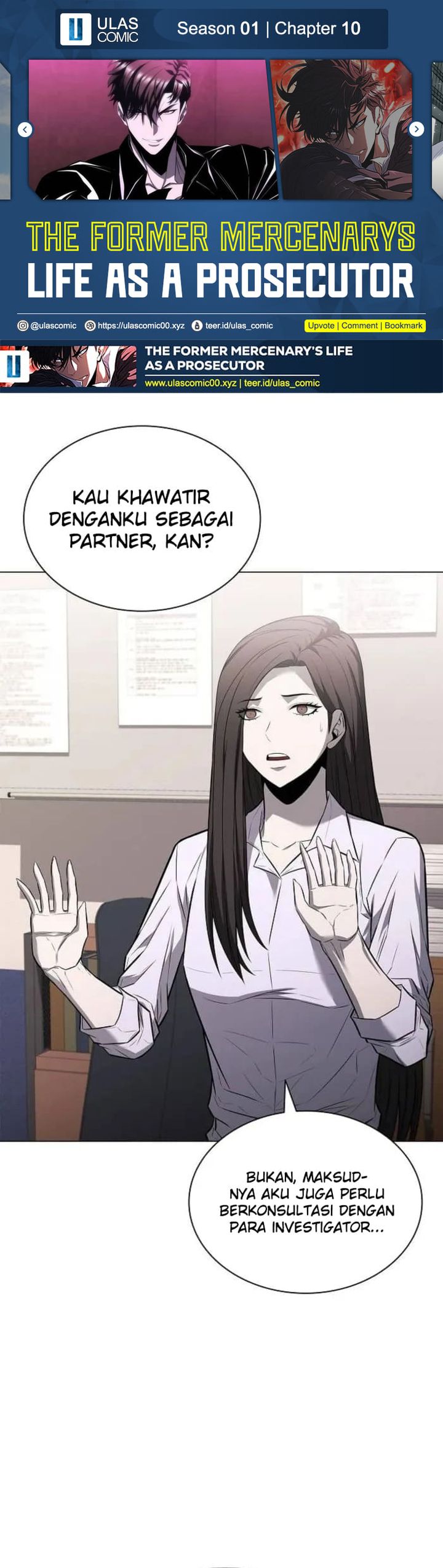 The Former Mercenary’s Life as a Prosecutor Chapter 10