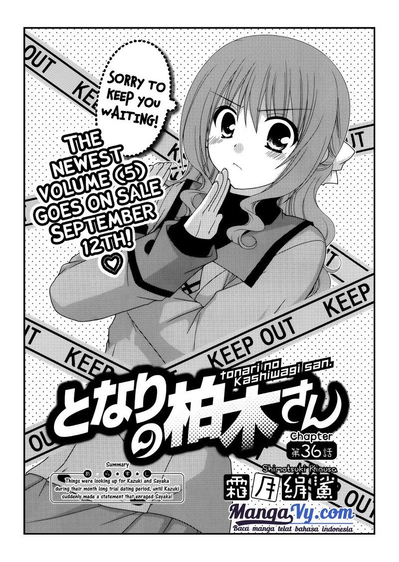 Tonari no Kashiwagi san Chapter 36