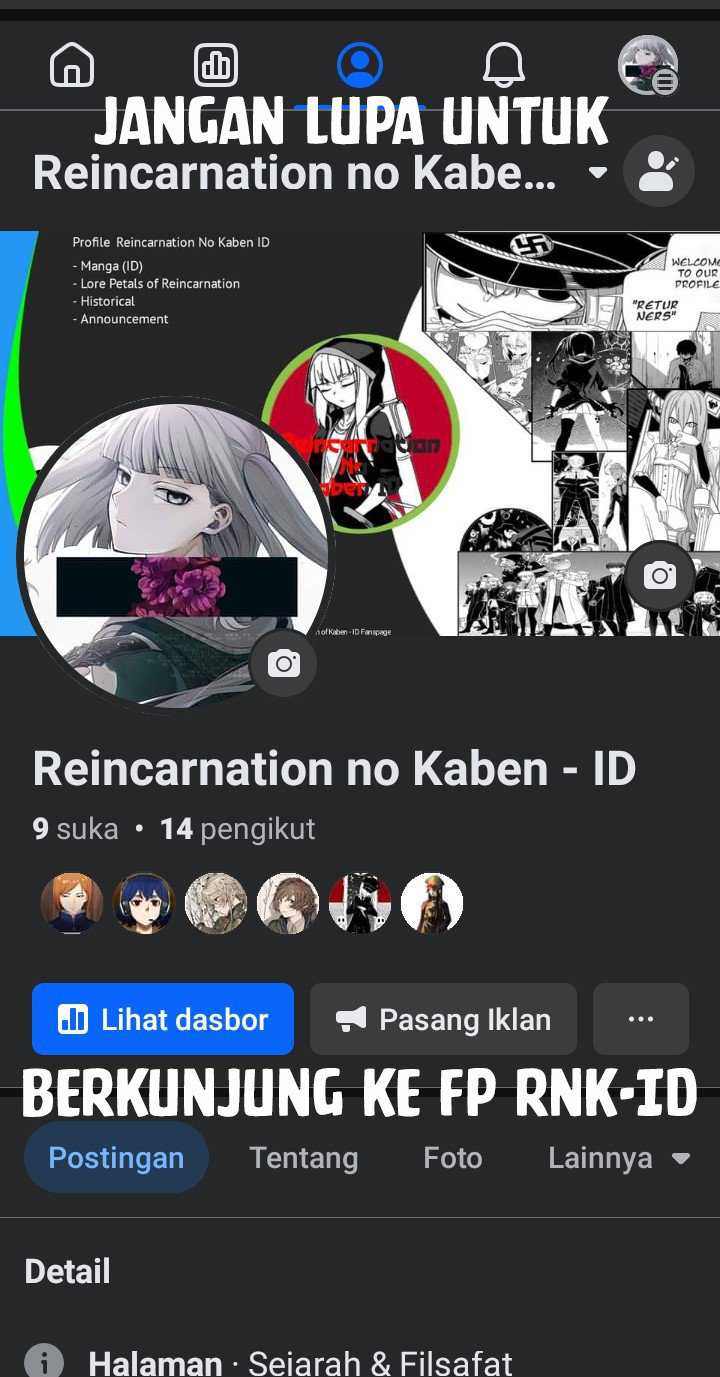 Reincarnation no Kaben Chapter 65