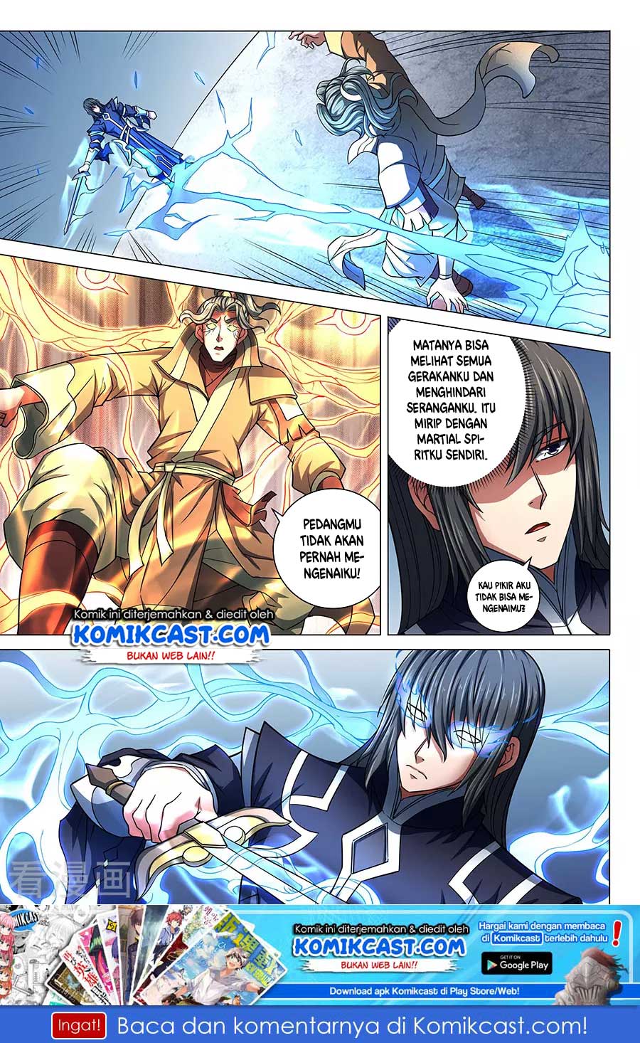 God of Martial Arts Chapter 86.1