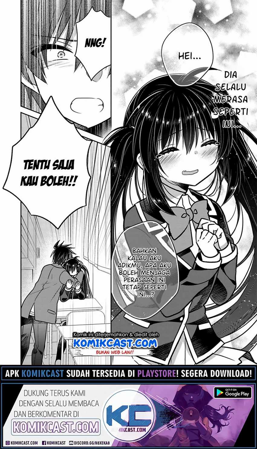 Siscon Ani to Brocon Imouto ga Shoujiki ni Nattara chapter 27 halaman 7
