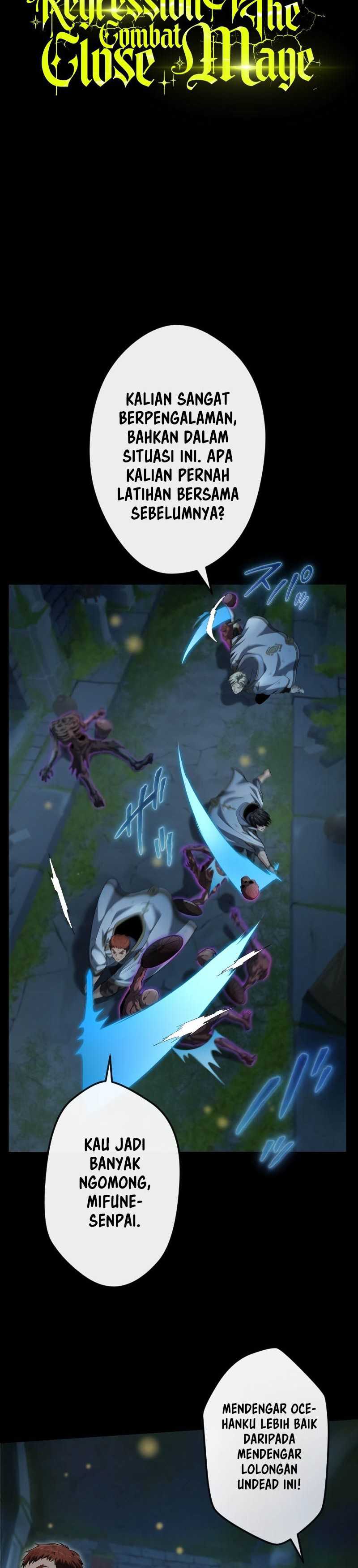 Regression of the Close Combat Mage Chapter 24