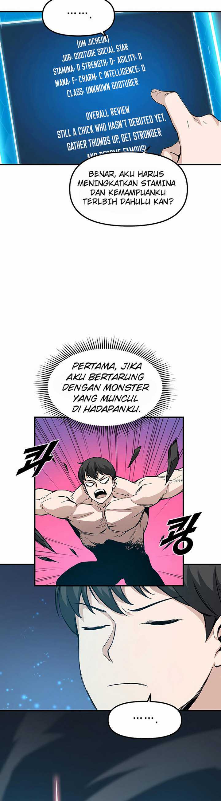 Leveling Up With Likes Chapter 03.1 Bahasa indonesia