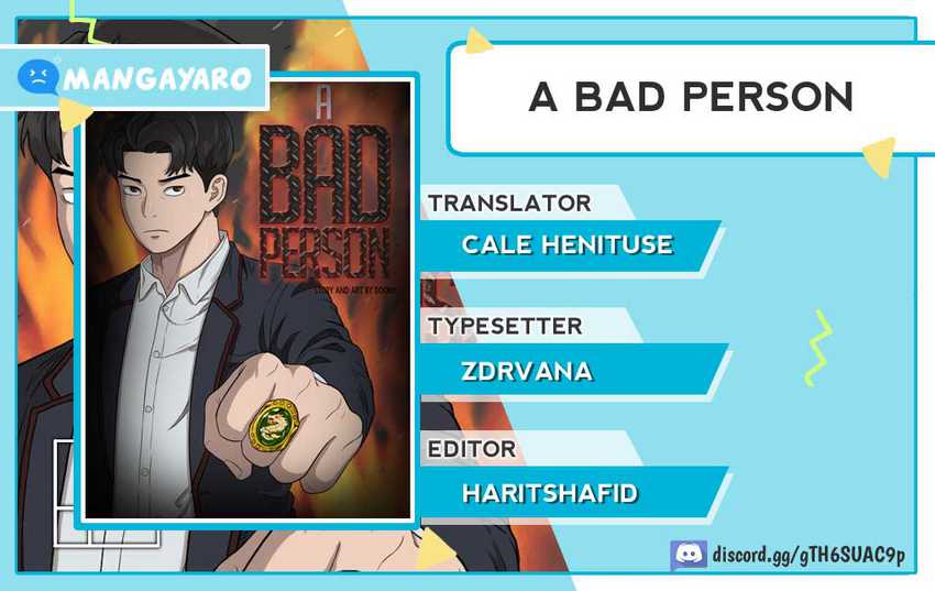 A Bad Person Chapter 34