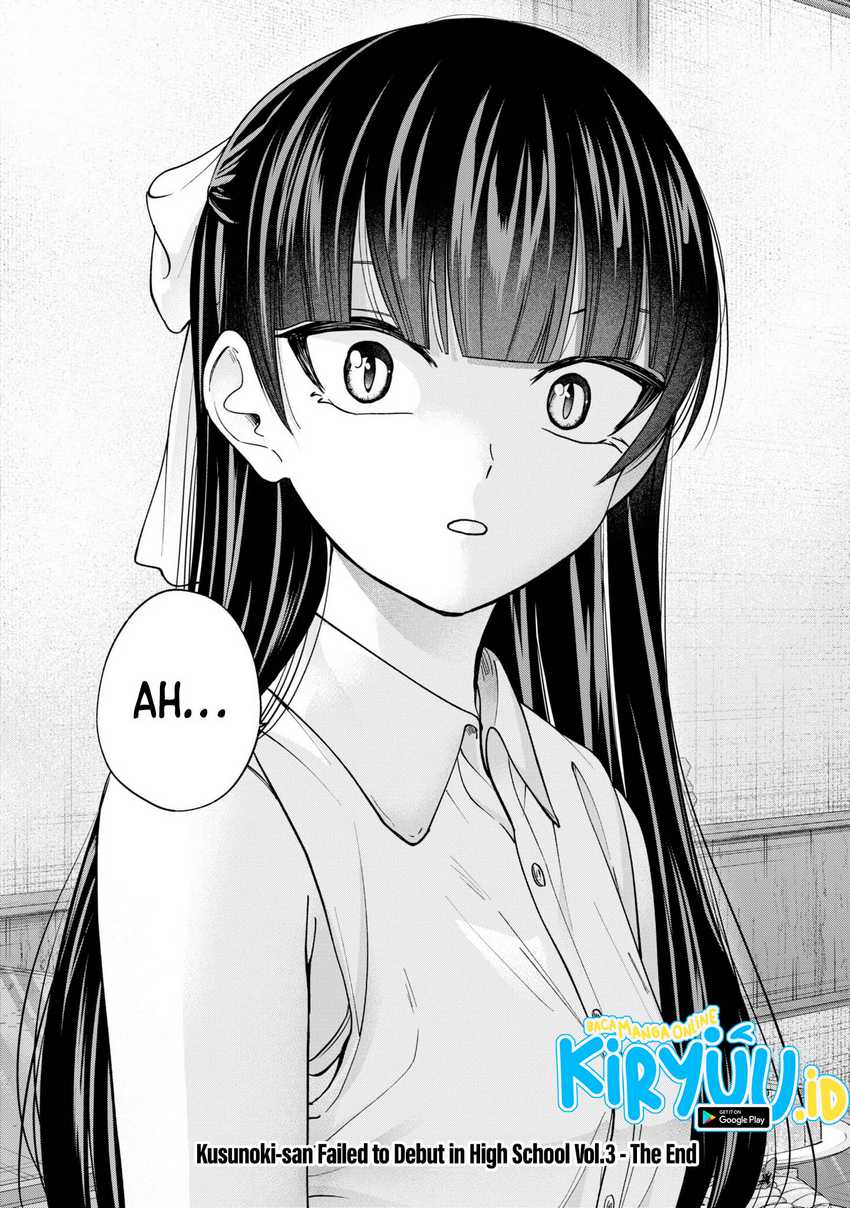 Kusunoki-san wa Koukou Debut ni Shippai shite Iru Chapter 22