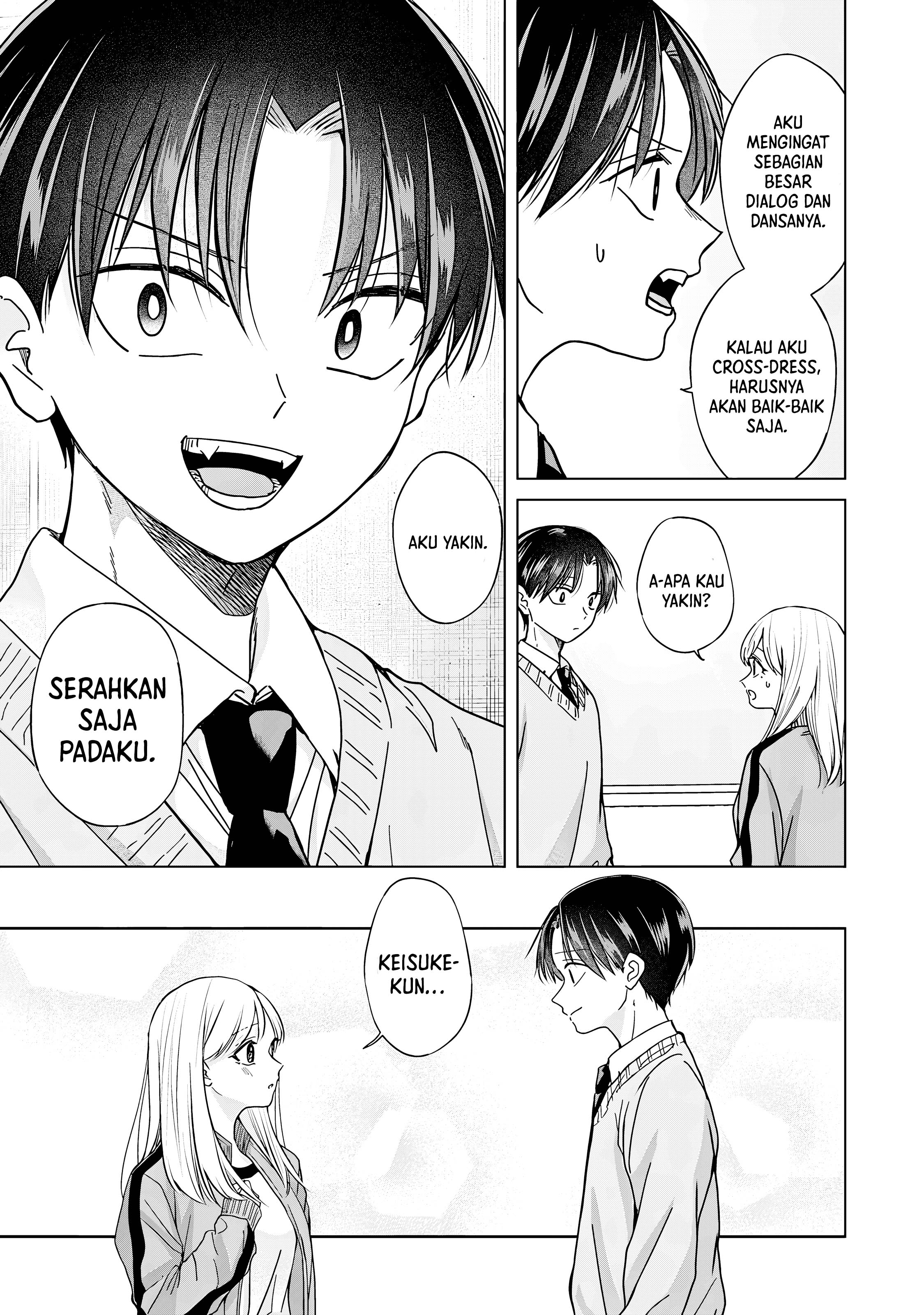 Kusunoki-san wa Koukou Debut ni Shippai shite Iru Chapter 38.1