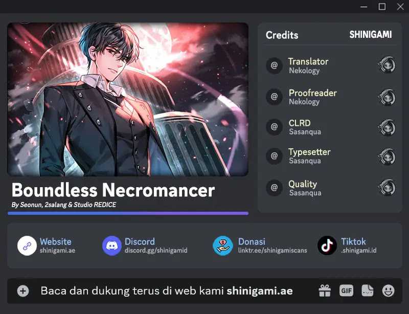 Boundless Necromancer Chapter 86