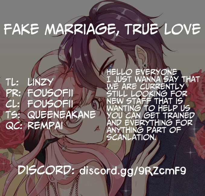 Fake Marriage, True Love Chapter 00