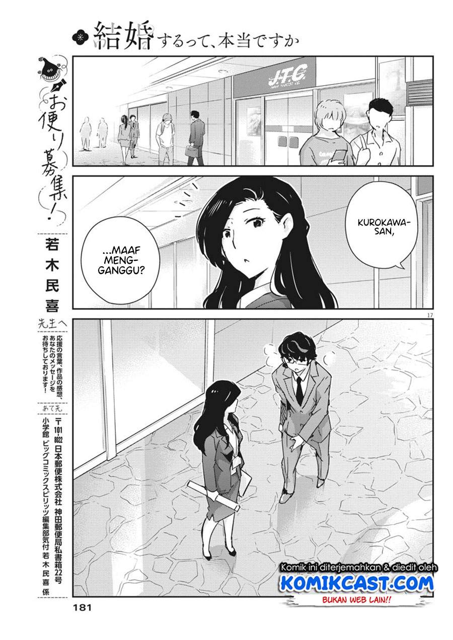 Kekkon Surutte, Hontou desu ka? Chapter 46