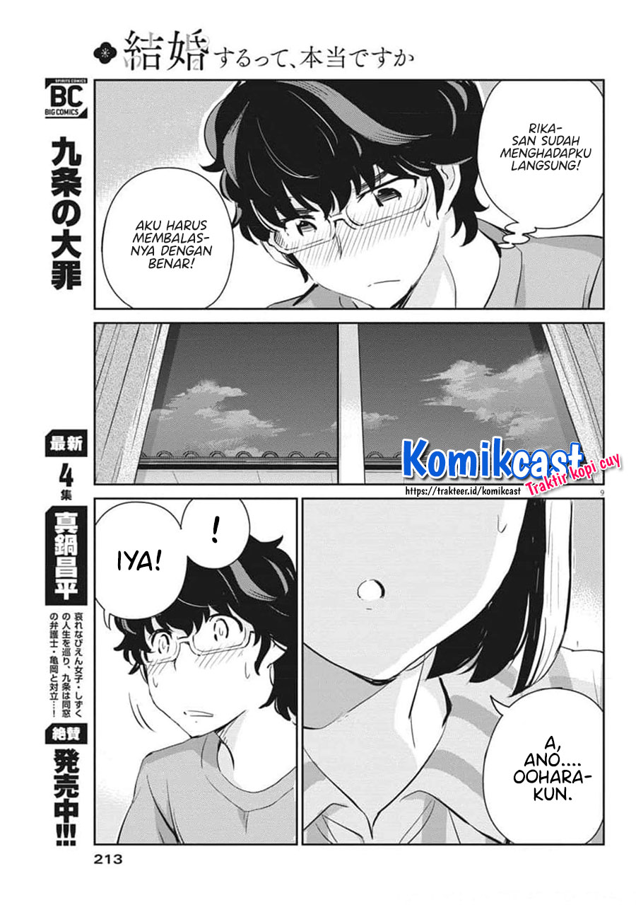 Kekkon Surutte, Hontou desu ka? Chapter 61