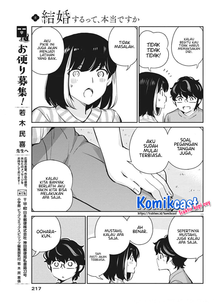 Kekkon Surutte, Hontou desu ka? Chapter 61