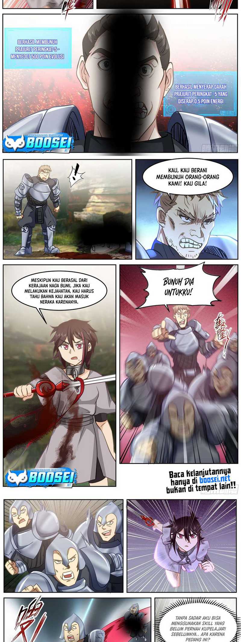 A Sword’s Evolution Begins From Killing Chapter 67