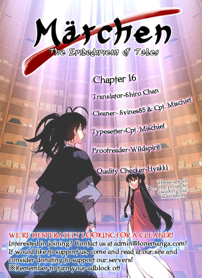 Märchen The Embodiment of Tales Chapter 16