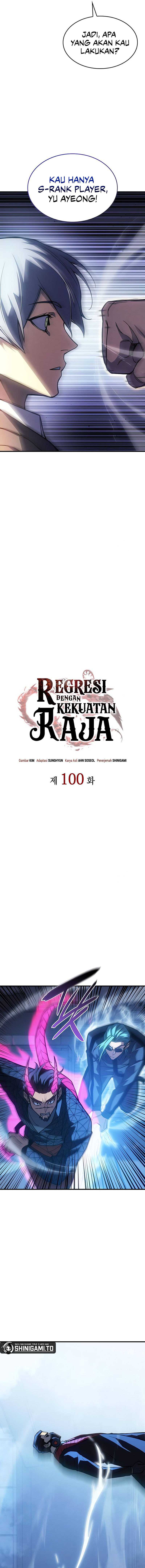 Regressing With The King’s Power Chapter 100