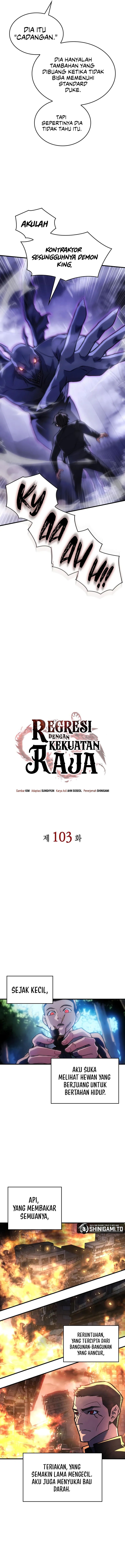 Regressing With The King’s Power Chapter 103