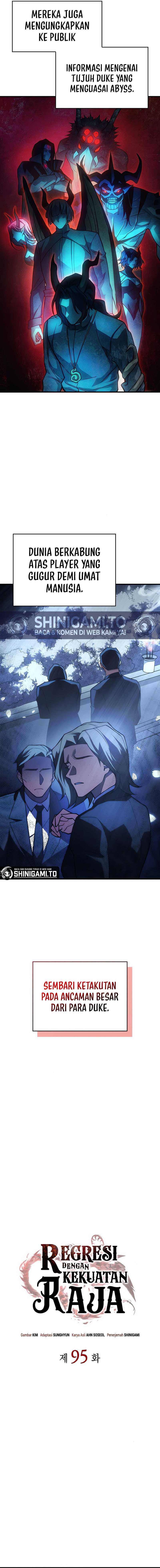 Regressing With The King’s Power Chapter 95