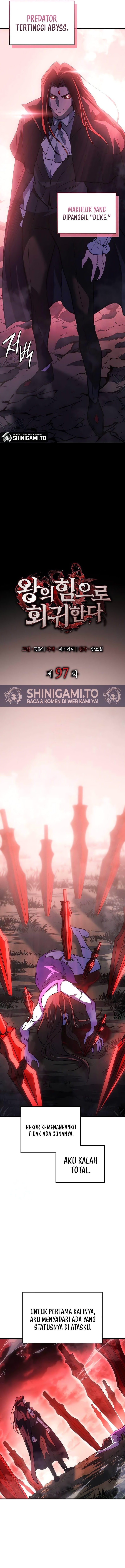 Regressing With The King’s Power Chapter 97