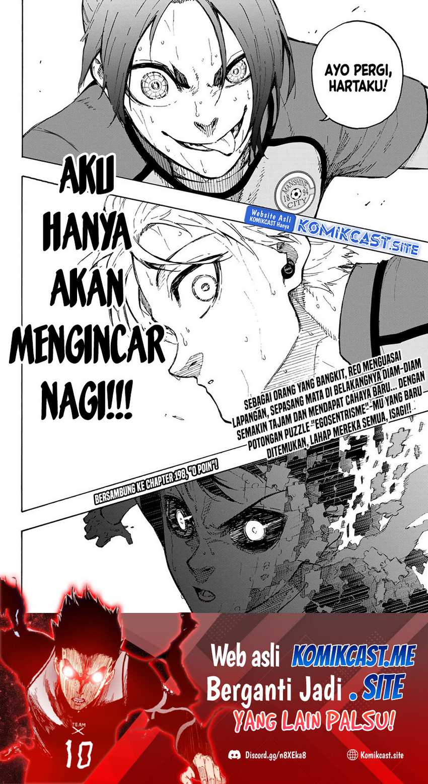 Blue Lock Chapter 197