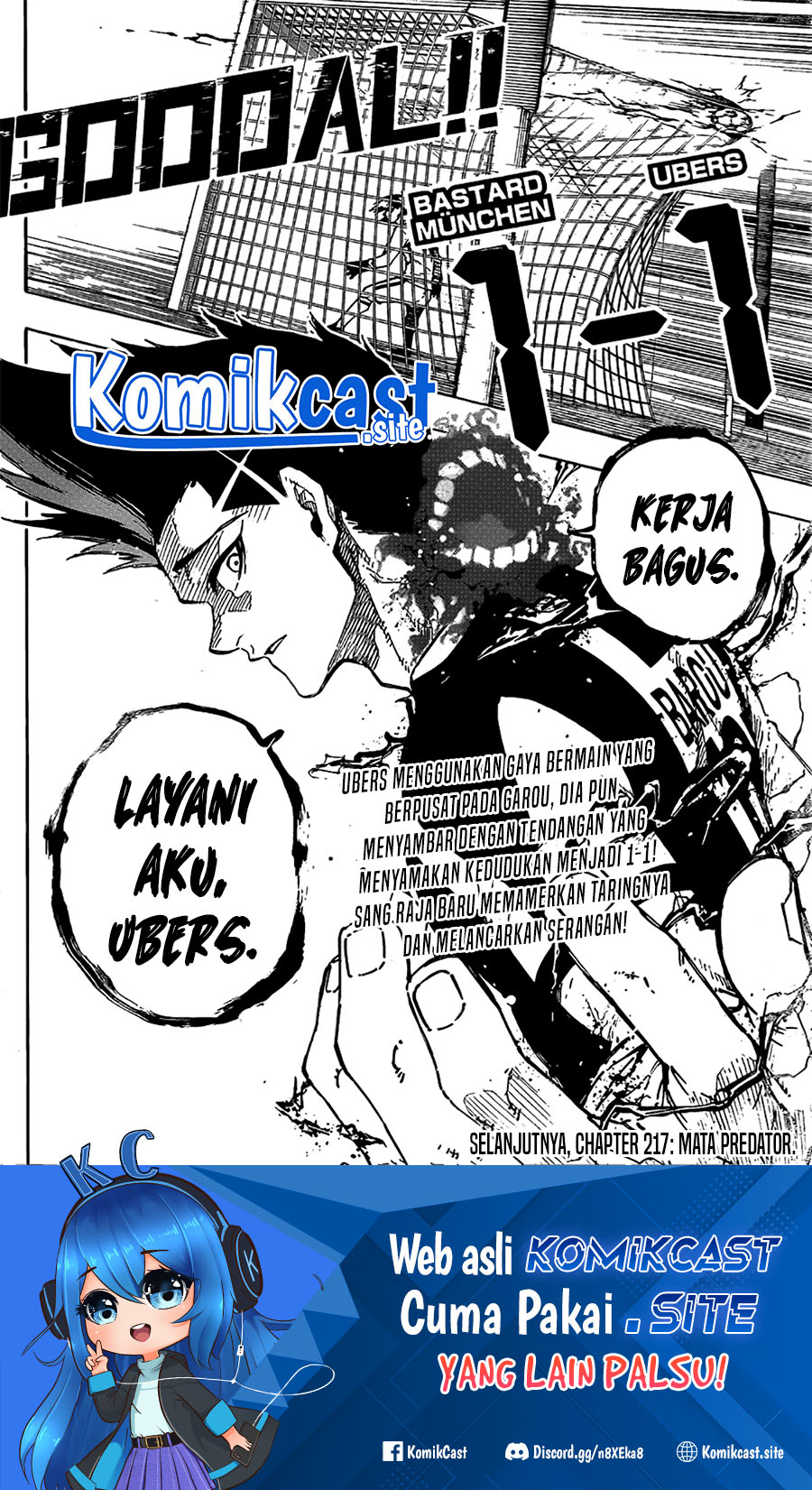 Blue Lock Chapter 216