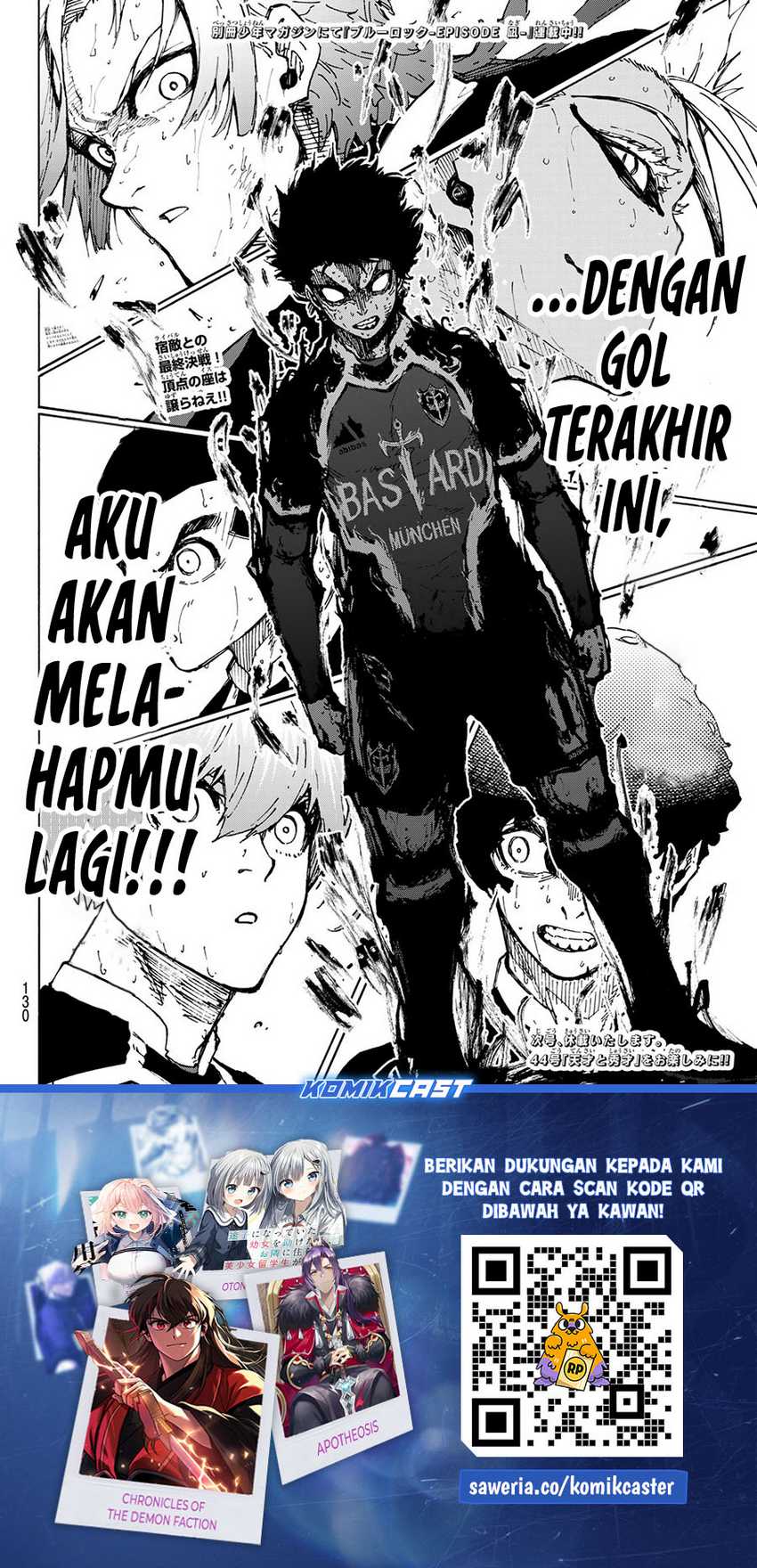 Blue Lock Chapter 276