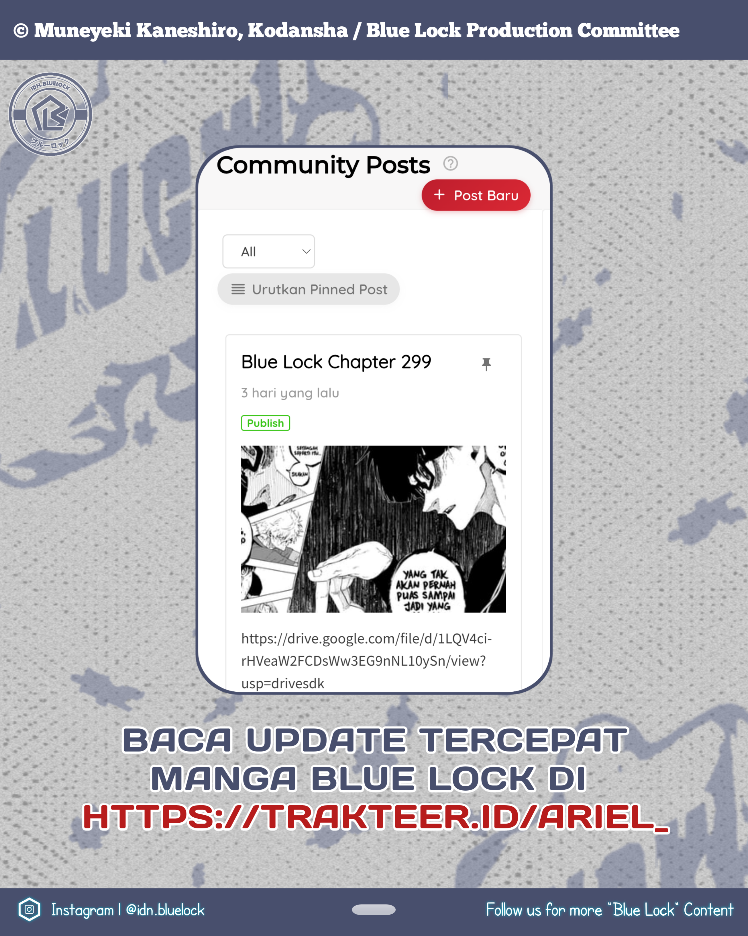 Blue Lock Chapter 299