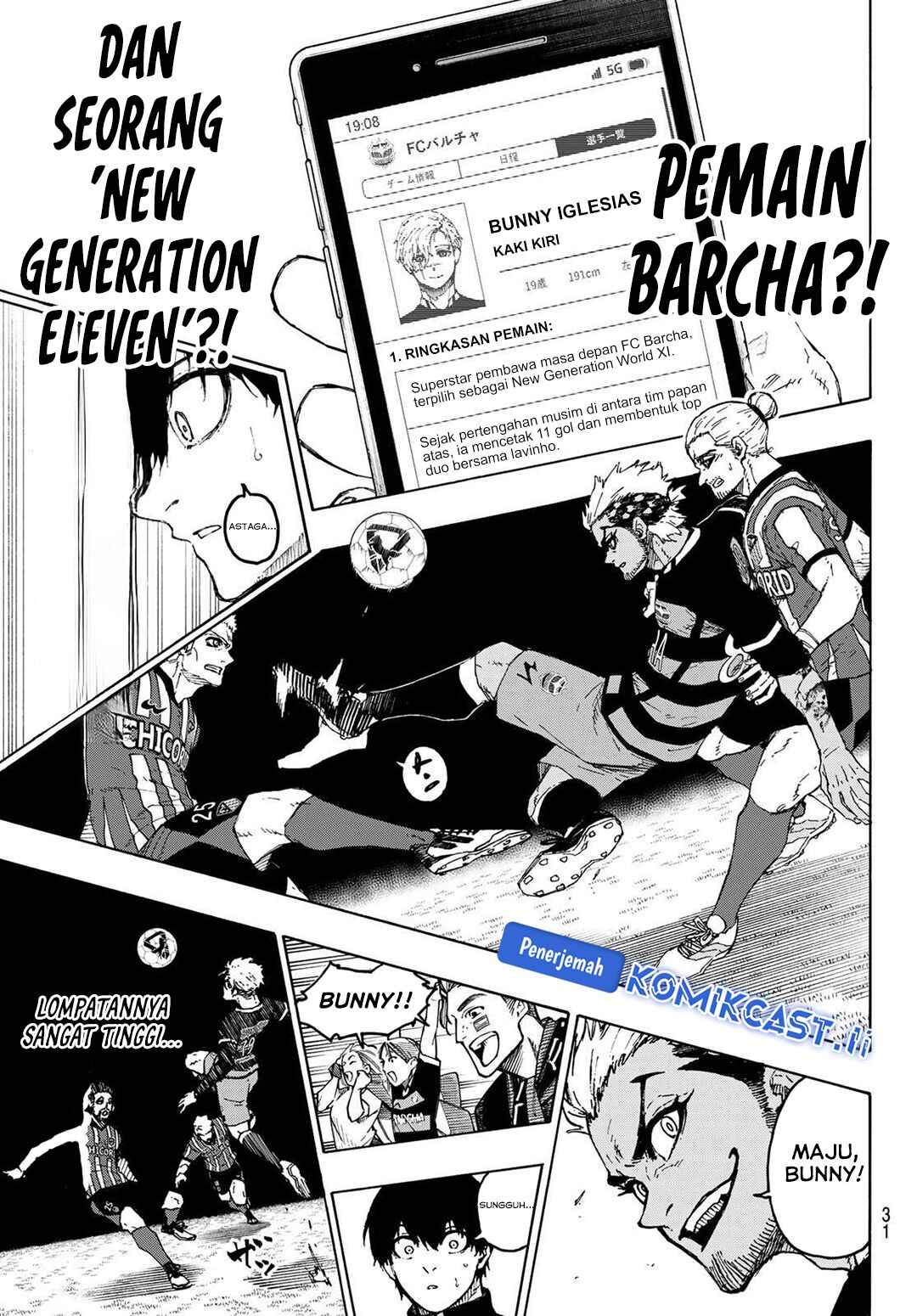 Blue Lock Chapter 307