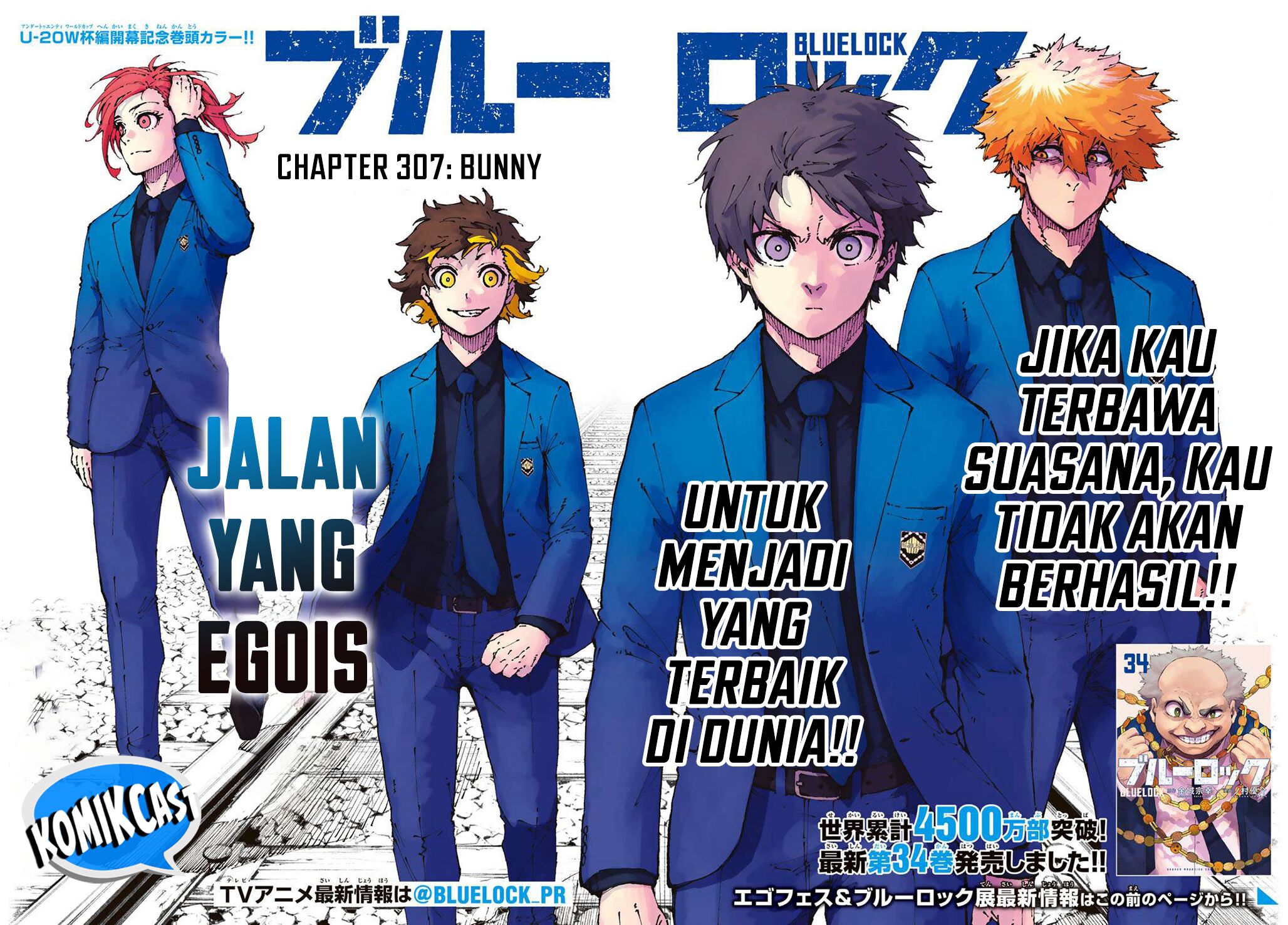 Blue Lock Chapter 307