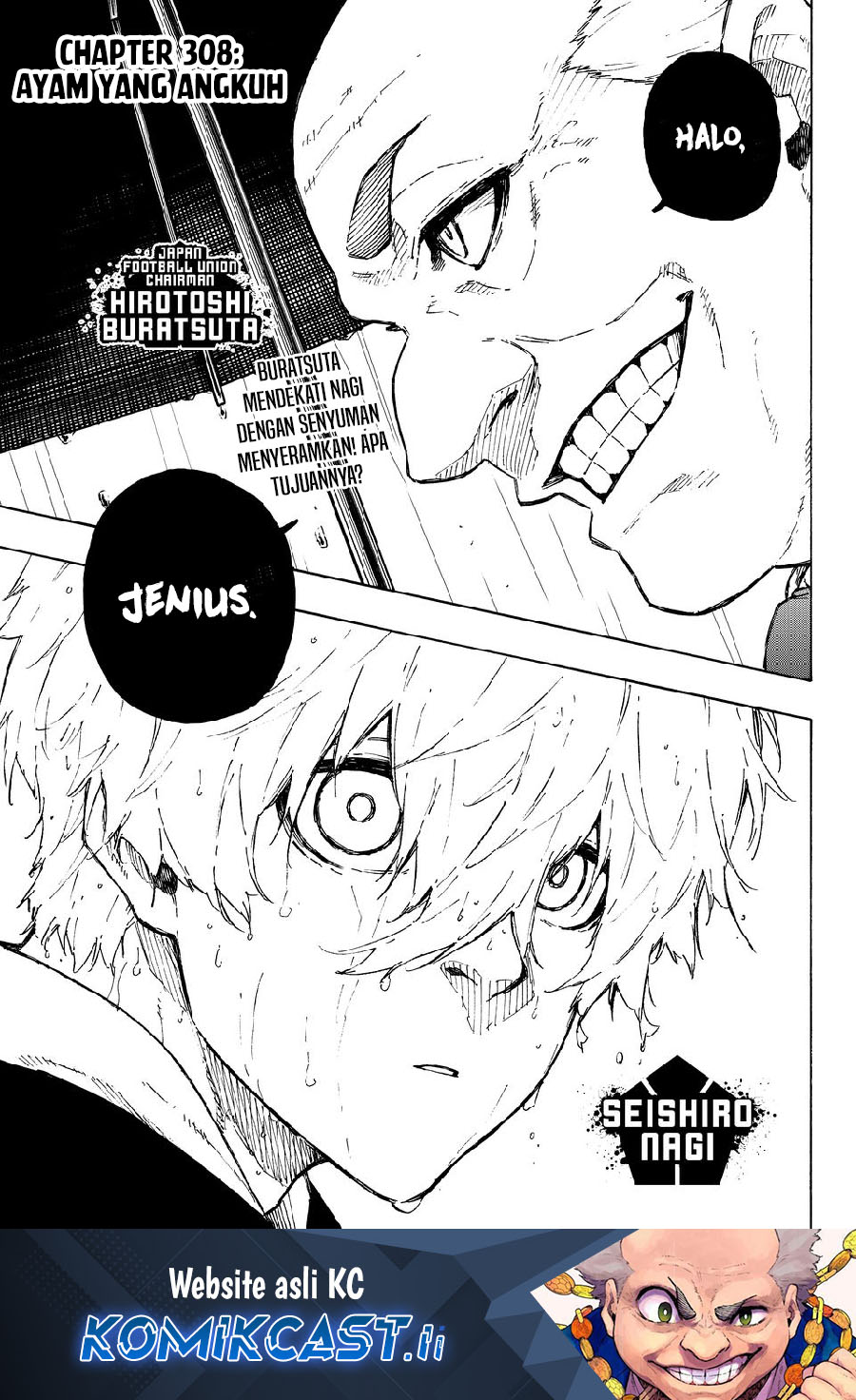 Blue Lock Chapter 308