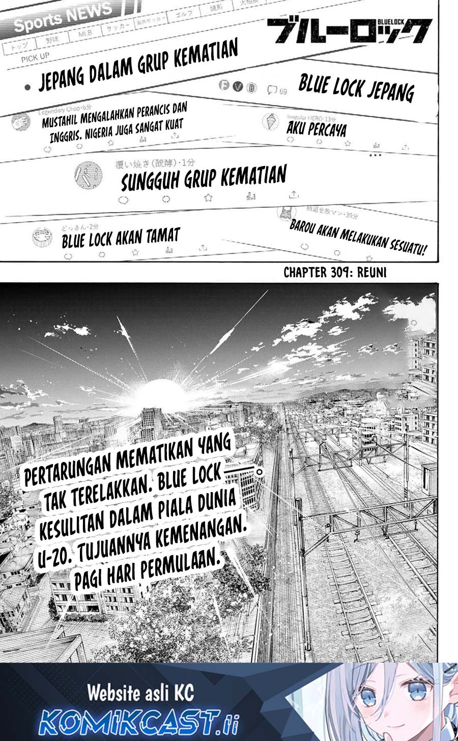 Blue Lock Chapter 309
