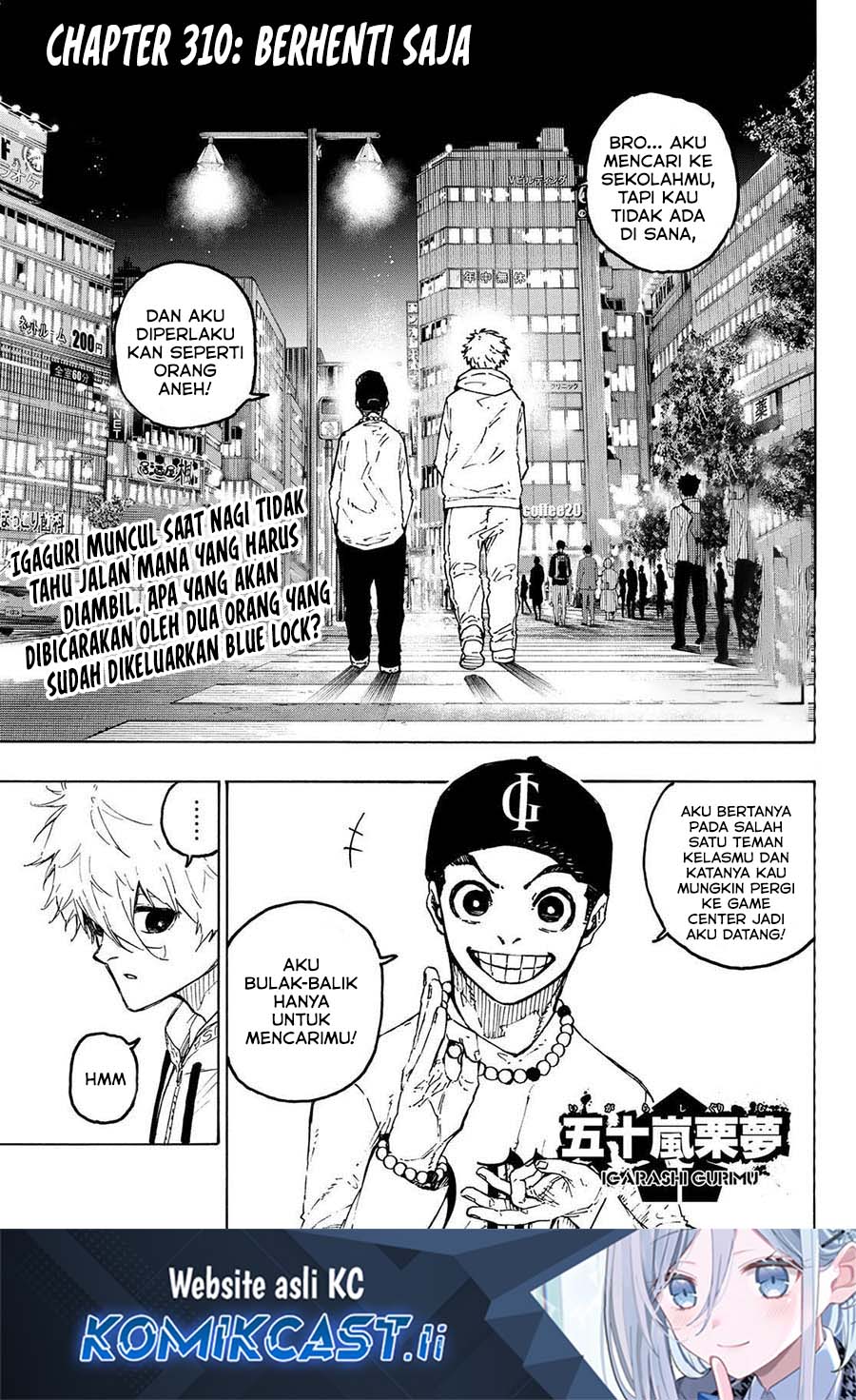 Blue Lock Chapter 310