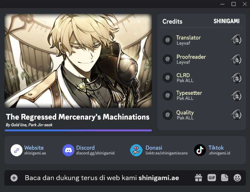 The Regressed Mercenary’s Machinations Chapter 42