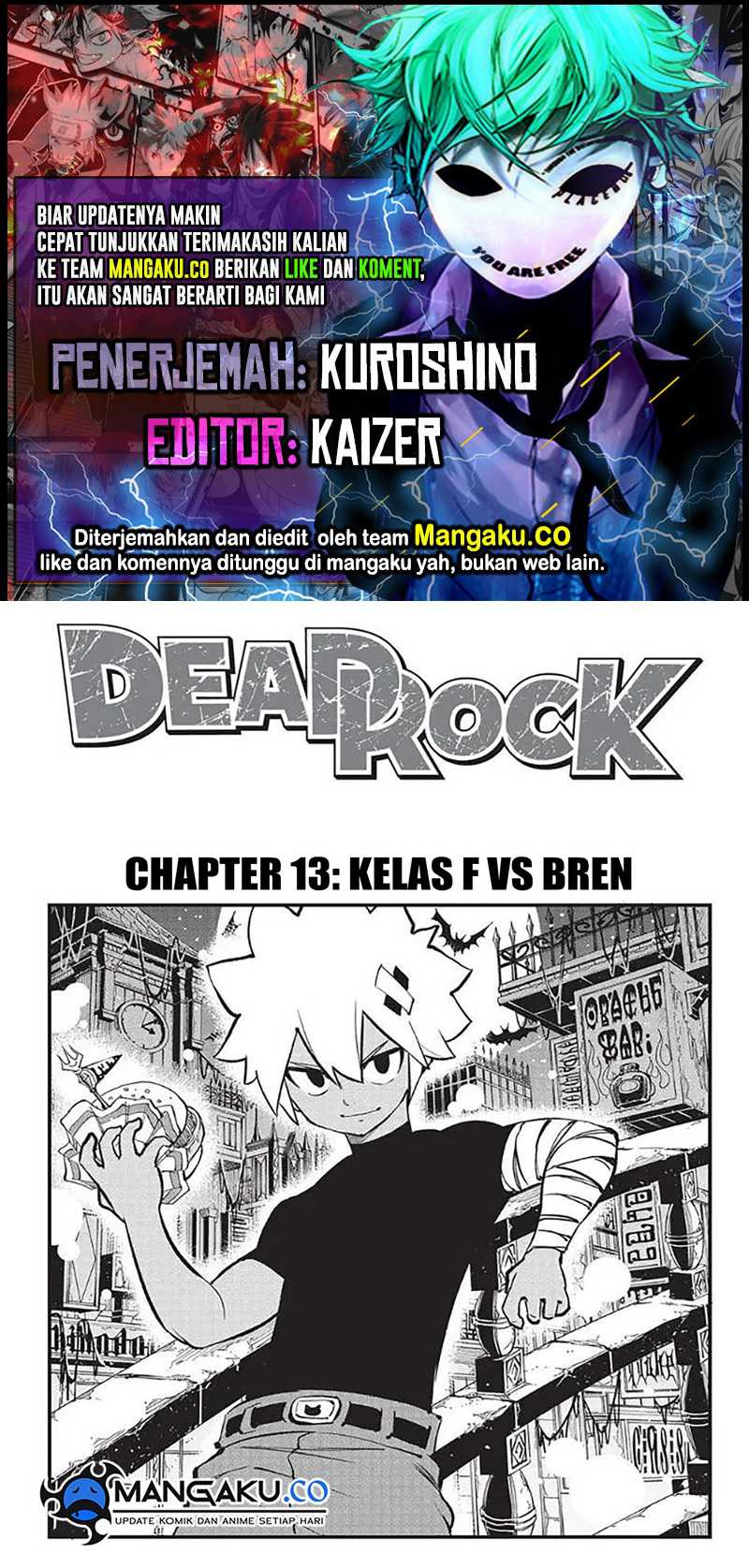 Dead Rock Chapter 13