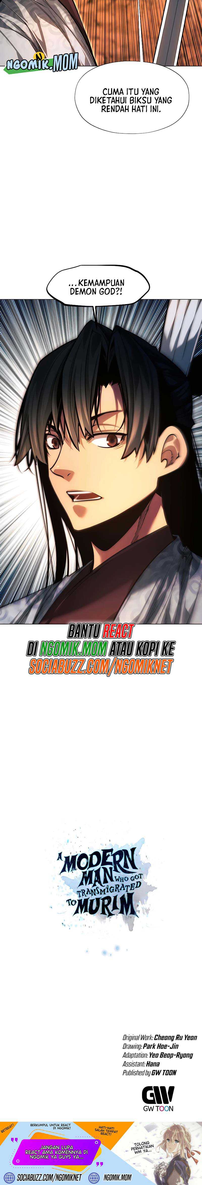 Modern Man Who Fall Into Murim Chapter 86