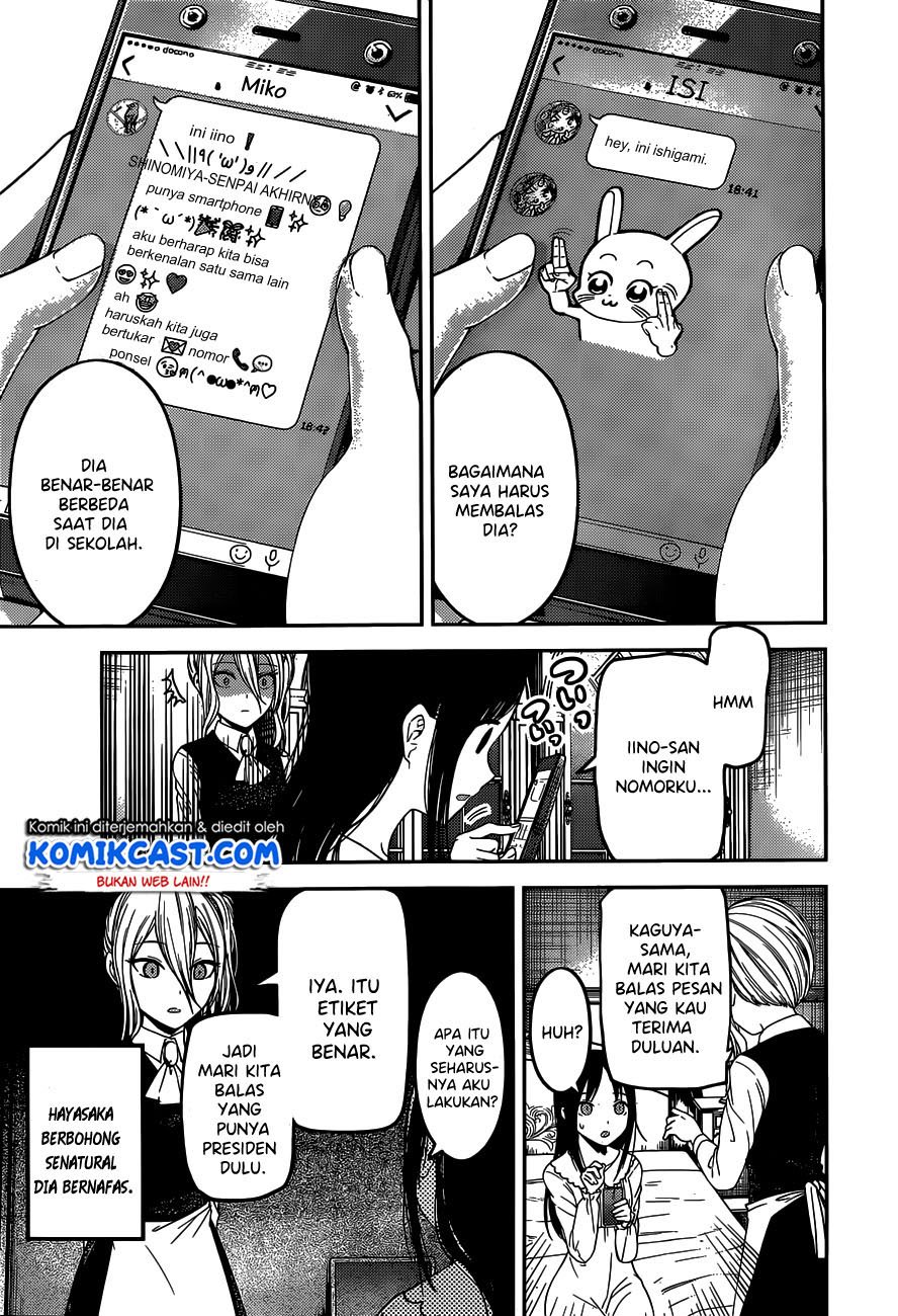 Kaguya-sama wa Kokurasetai: Tensai-tachi no Renai Zunousen Chapter 102