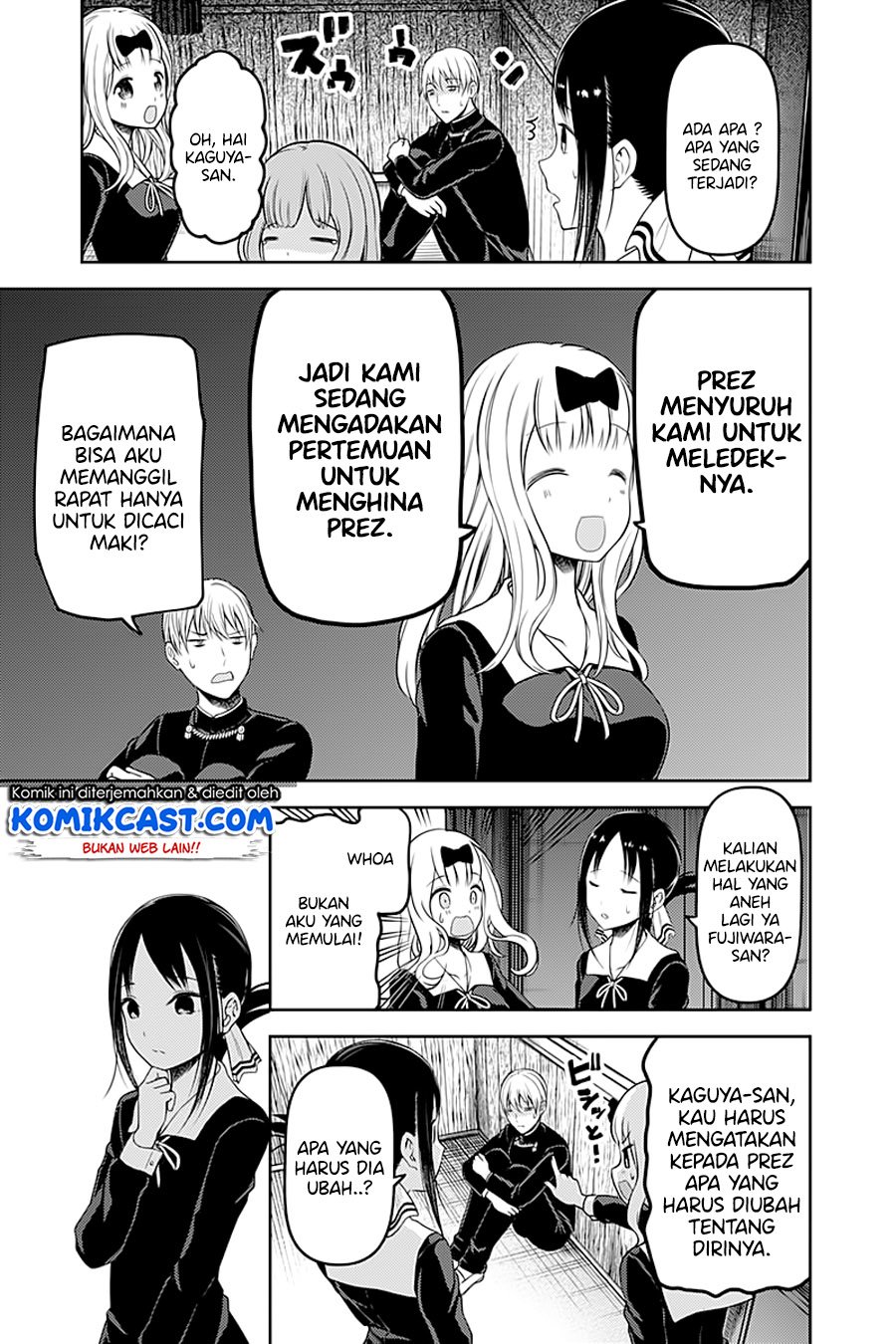 Kaguya-sama wa Kokurasetai: Tensai-tachi no Renai Zunousen Chapter 114