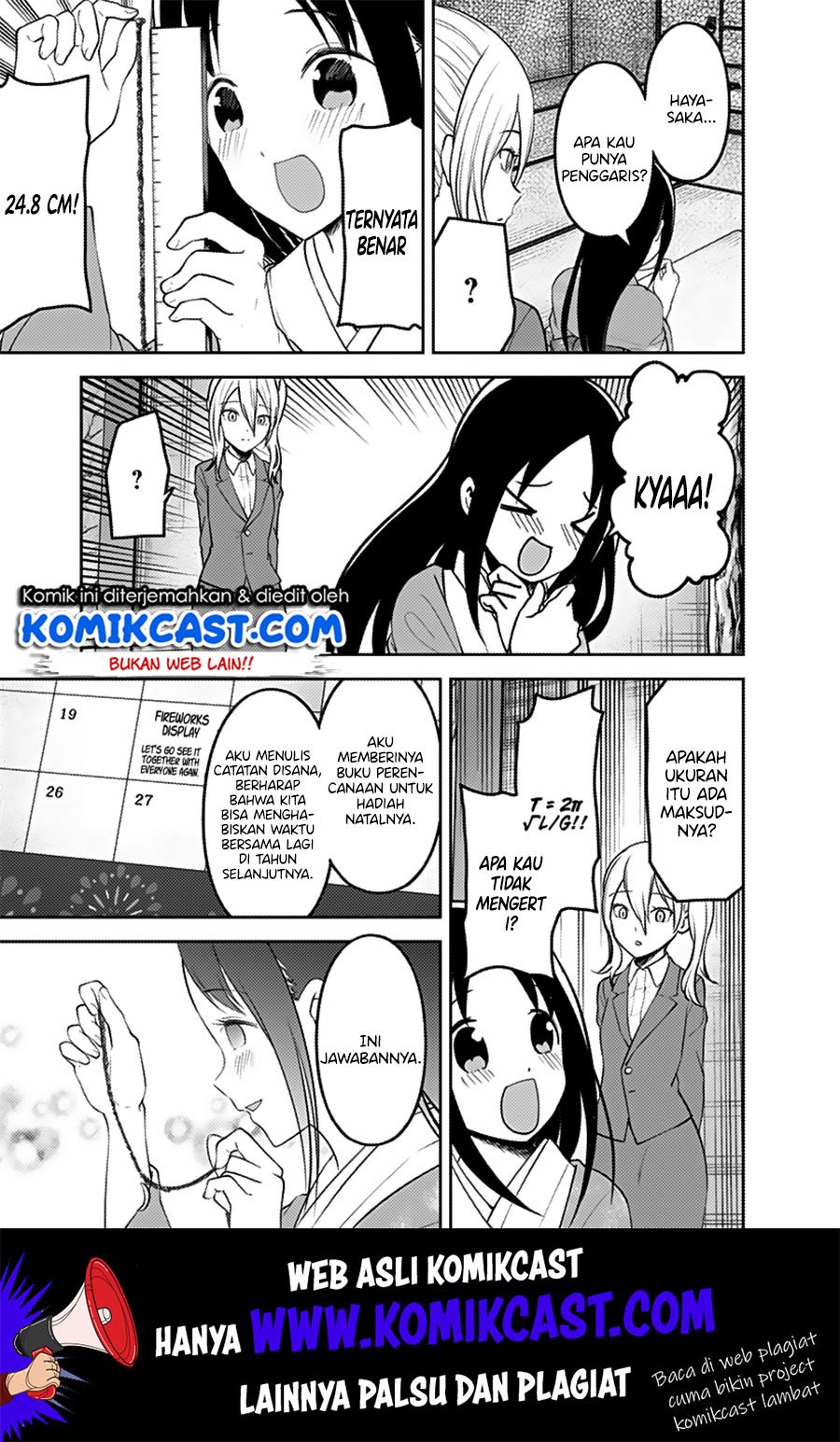 Kaguya-sama wa Kokurasetai: Tensai-tachi no Renai Zunousen Chapter 163