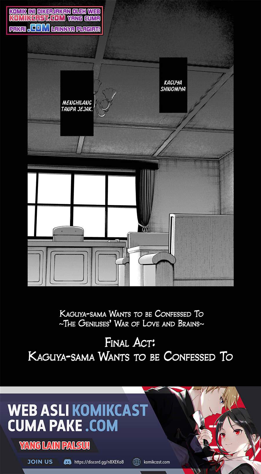Kaguya-sama wa Kokurasetai: Tensai-tachi no Renai Zunousen Chapter 240