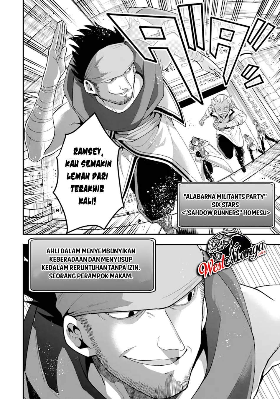 Kouryakuhon o Kushi Suru Saikyou no Mahoutsukai ”meirei sa sero” to wa Iwa Senai Oreryuu Mao Tobatsu Saizen Ruuto Chapter 25 Bahasa indonesia