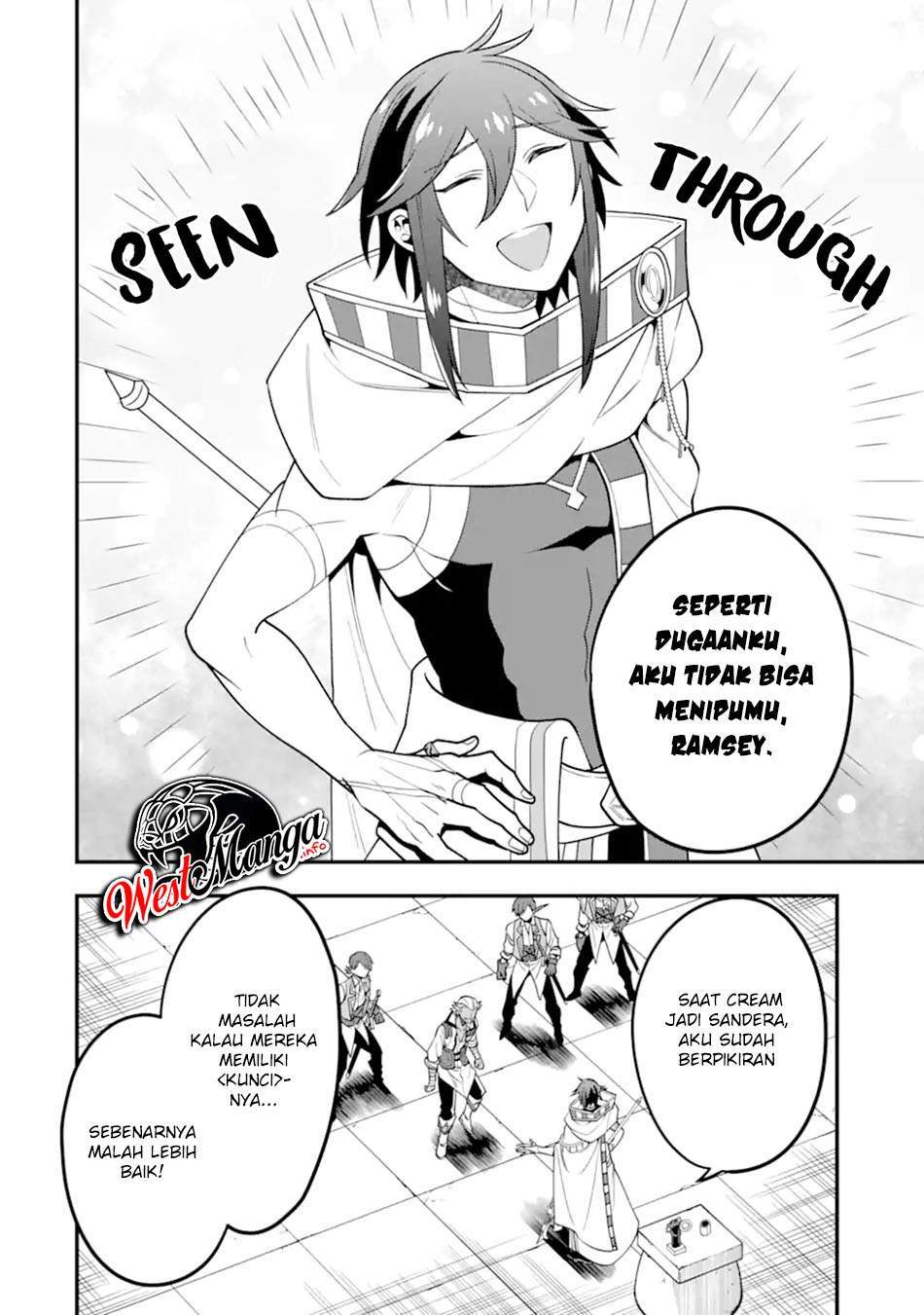 Kouryakuhon o Kushi Suru Saikyou no Mahoutsukai ”meirei sa sero” to wa Iwa Senai Oreryuu Mao Tobatsu Saizen Ruuto Chapter 25 Bahasa indonesia