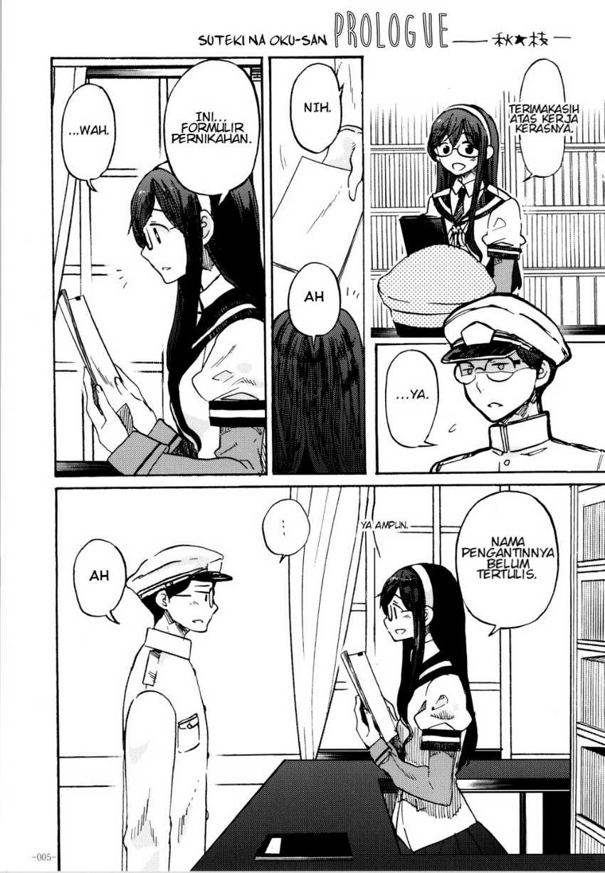 Kantai Collection -KanColle- Lovely Wife (Doujinshi) Chapter 01
