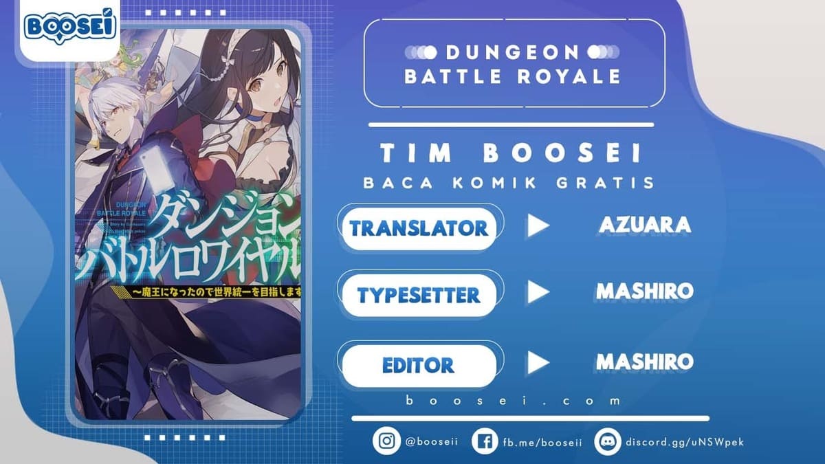 Dungeon Battle Royale ~Maou ni Nattanode Sekai Touitsu wo Mezashimasu~ Chapter 01 page 0