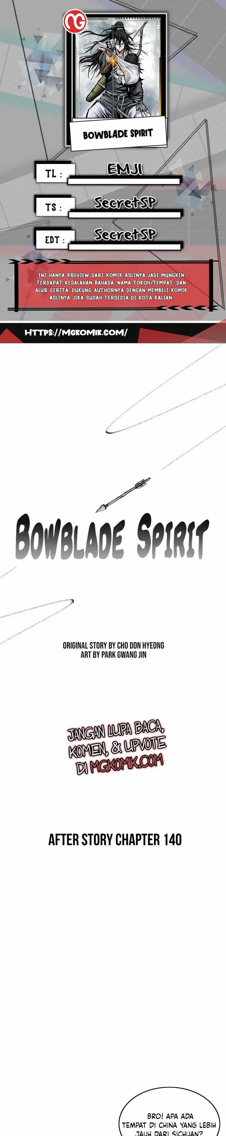 Bowblade Spirit Chapter 140