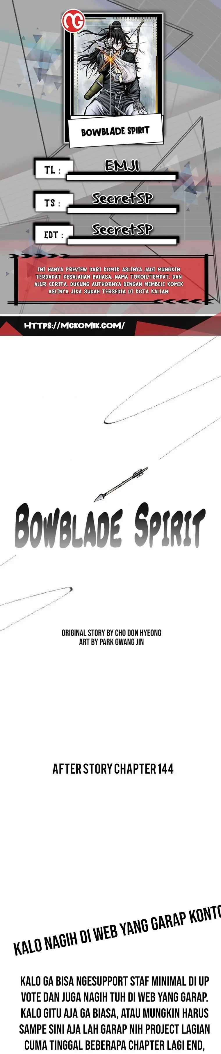 Bowblade Spirit Chapter 144