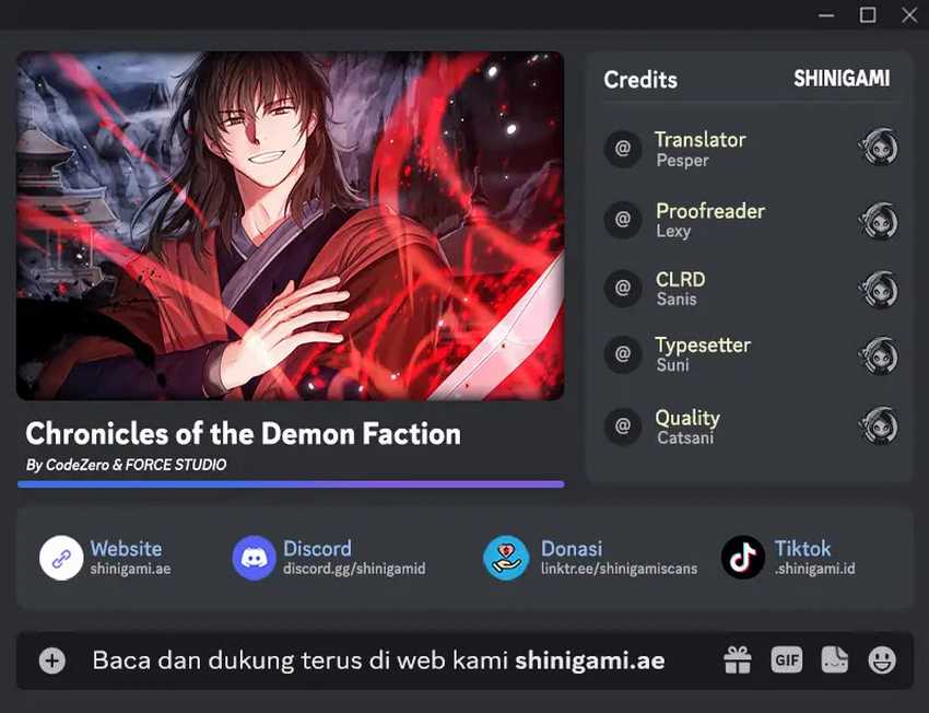 Chronicles of the Demon Faction Chapter 74