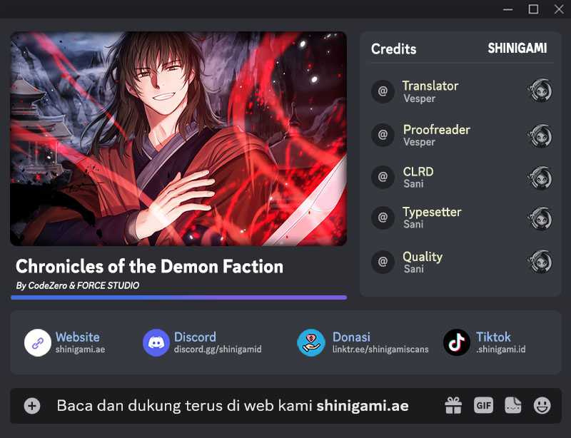 Chronicles of the Demon Faction Chapter 78